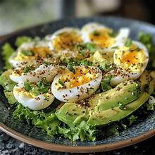 Avocado egg salad