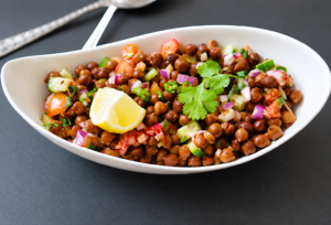 Black Chickpea Salad