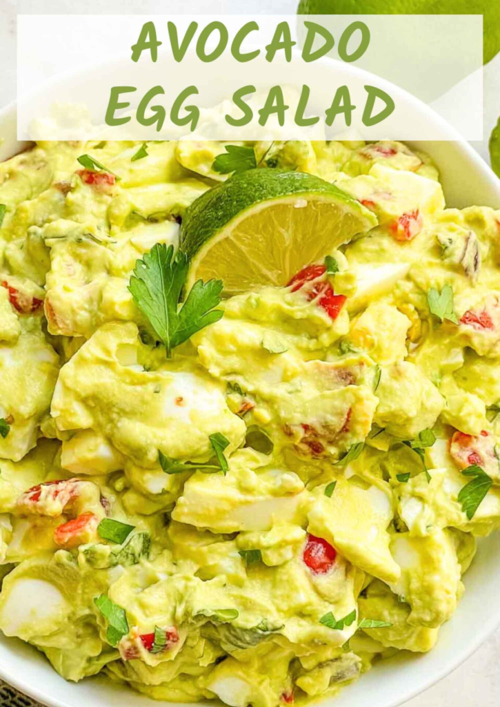 Avocado egg salad