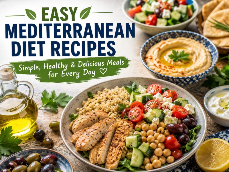 easy mediterranean diet recipes