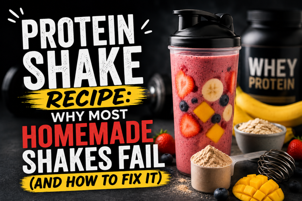 Protein shake recipe