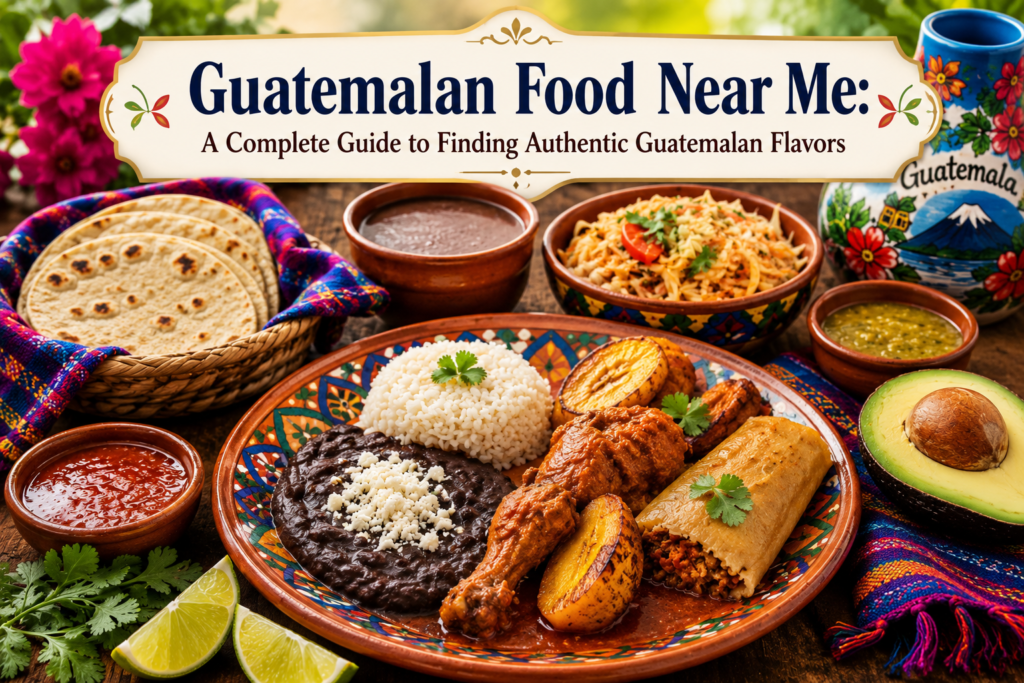 Guatemalan Food Near Me
