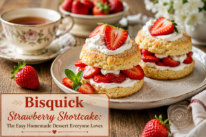 Bisquick Strawberry Shortcake